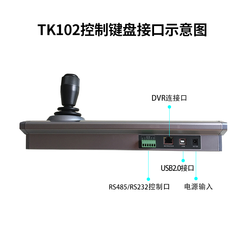 TK102視頻會議控制鍵盤接口